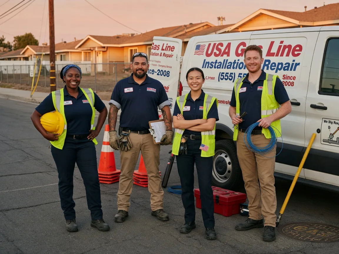 Gas Line Installation company in Summerfield, LA